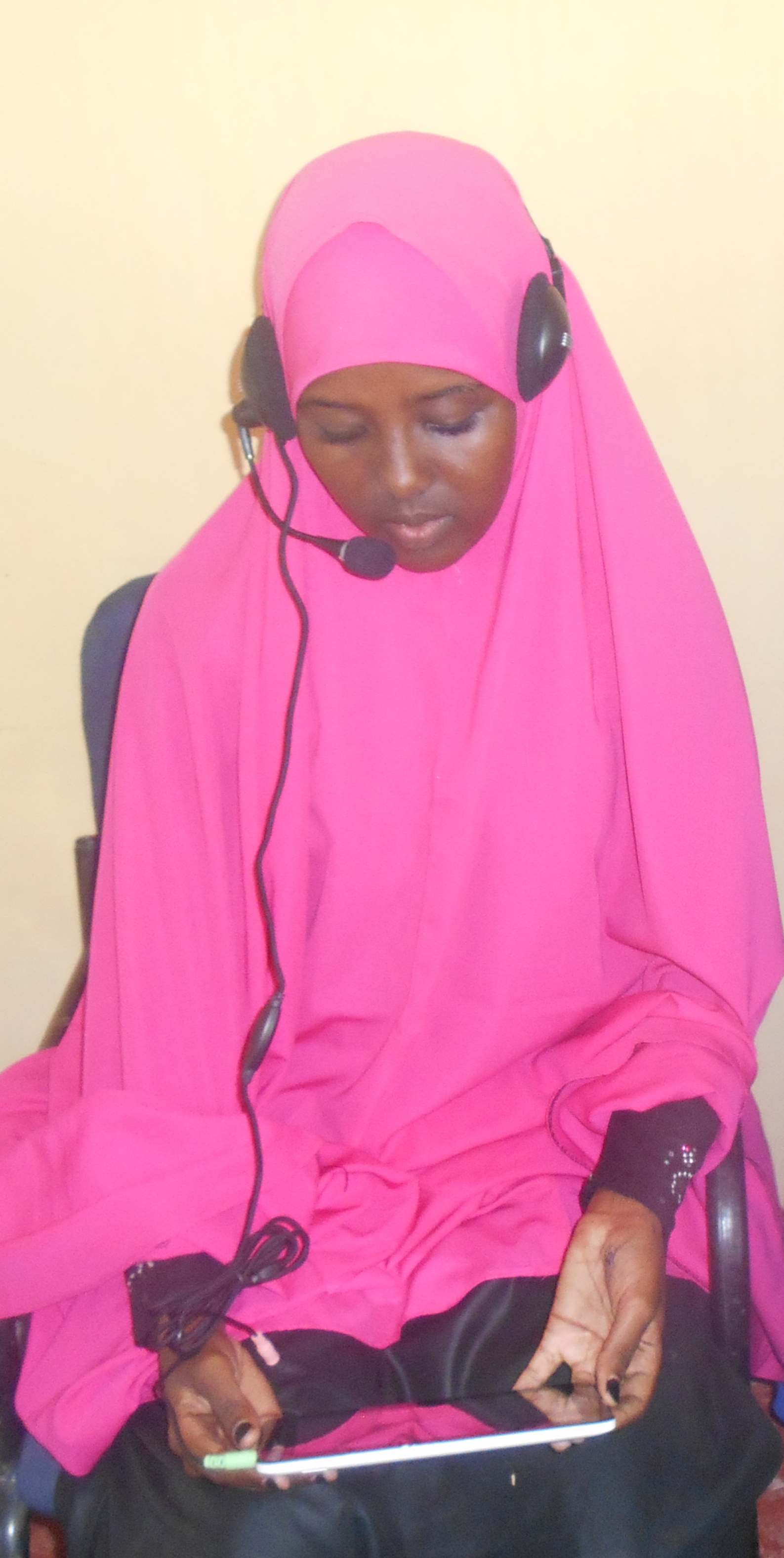 Rahma is 19 and lives in the Hagadera camp in Dadaab